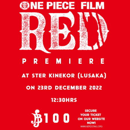 Exclusive Premiere – One Piece Film: RED – with Nerd Otaku
