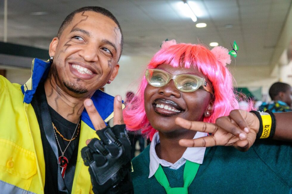 Lscon 2022 cosplay saiki k and david martinez