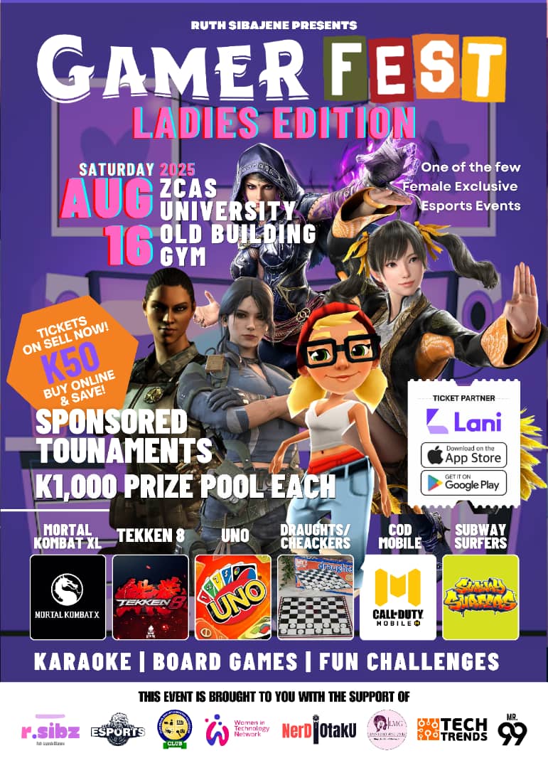 Ruth Sibz Sibanje present's Gamer Fest 2025 Ladies edition 