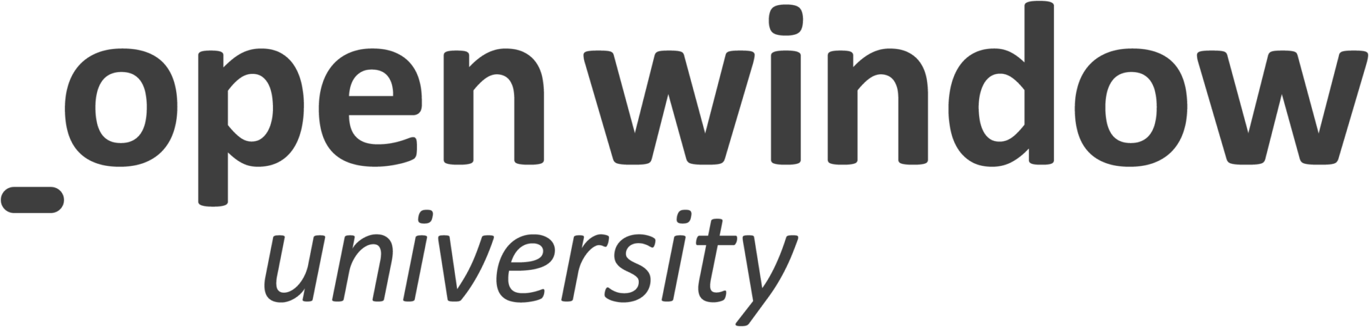 Open Window University
